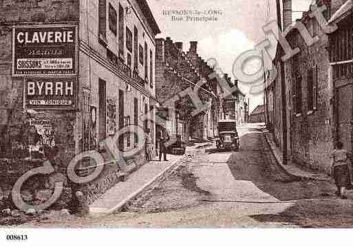 Ville de RESSONSLELONG, carte postale ancienne