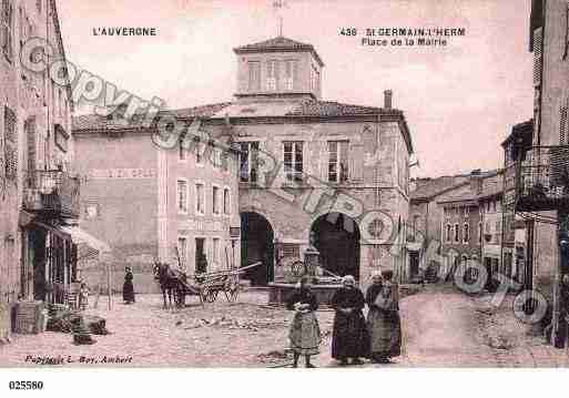 Ville de SAINTGERMAINL'HERM, carte postale ancienne