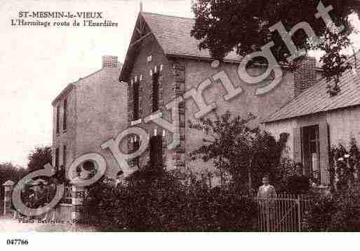 Ville de SAINTMESMIN, carte postale ancienne