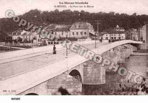 Ville de SAINTMIHIEL, carte postale ancienne