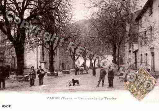 Ville de VABRE, carte postale ancienne