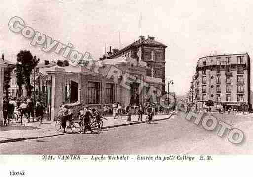 Ville de VANVES, carte postale ancienne