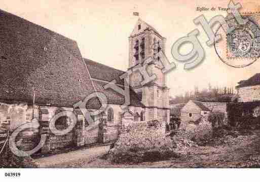 Ville de VAUREAL, carte postale ancienne