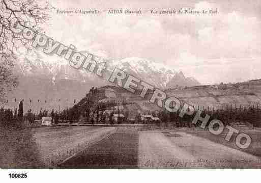 Ville de AITON, carte postale ancienne