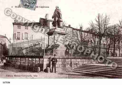 Ville de ALBI, carte postale ancienne