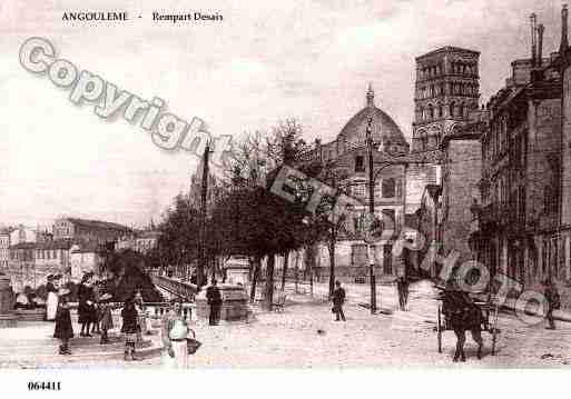 Ville de ANGOULEME, carte postale ancienne