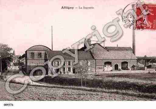 Ville de ATTIGNY, carte postale ancienne