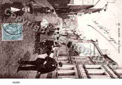 Ville de BOLBEC, carte postale ancienne