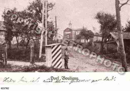 Ville de BOULIGNY, carte postale ancienne