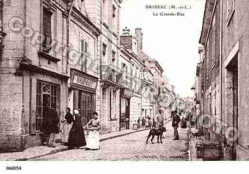 Ville de BRISSACQUINCE, carte postale ancienne