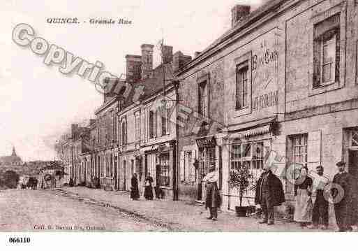 Ville de BRISSACQUINCE, carte postale ancienne