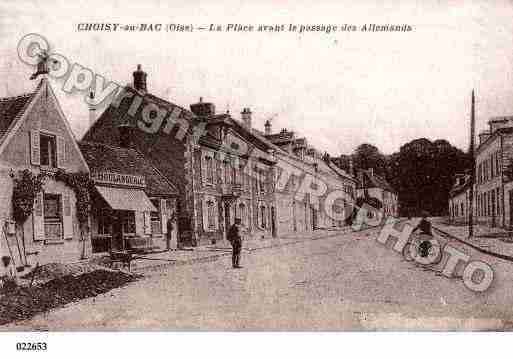 Ville de CHOISYAUBAC, carte postale ancienne