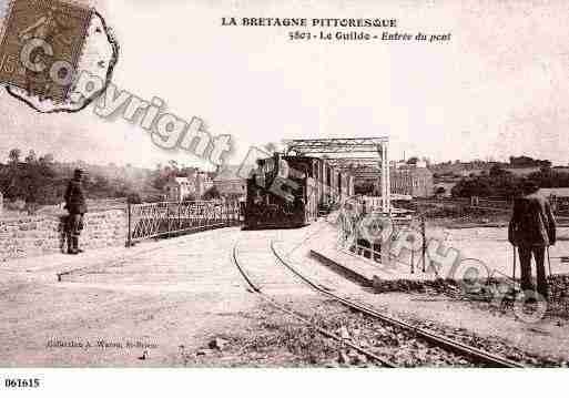 Ville de CREHEN, carte postale ancienne