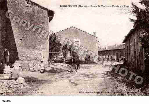 Ville de DOMPCEVRIN, carte postale ancienne