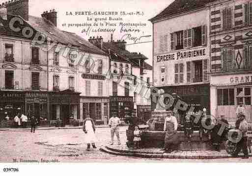 Ville de FERTEGAUCHER(LA), carte postale ancienne