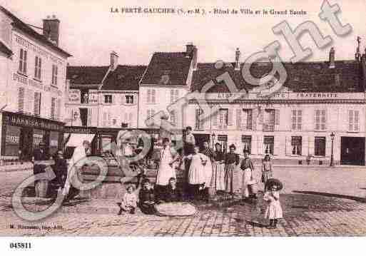 Ville de FERTEGAUCHER(LA), carte postale ancienne