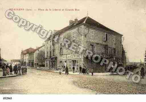 Ville de FRAISANS, carte postale ancienne