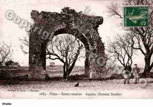 Ville de FREJUS, carte postale ancienne