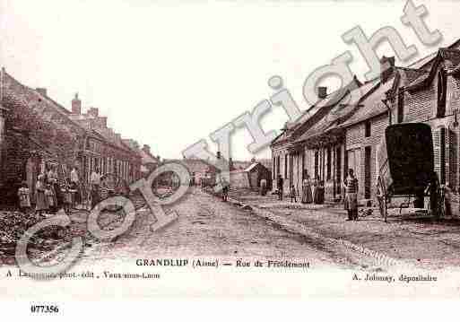 Ville de GRANDLUPETFAY, carte postale ancienne