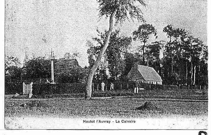 Ville de HAUTOTL'AUVRAY, carte postale ancienne