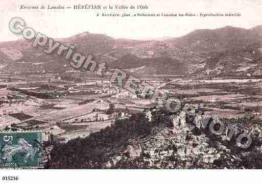 Ville de HEREPIAN, carte postale ancienne