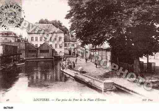 Ville de LOUVIERS, carte postale ancienne