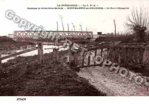 Ville de MONTMARTINENGRAIGNES, carte postale ancienne