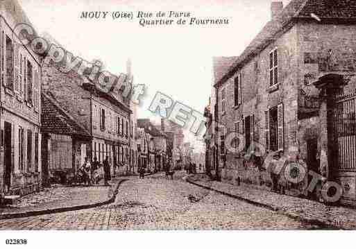 Ville de MOUY, carte postale ancienne