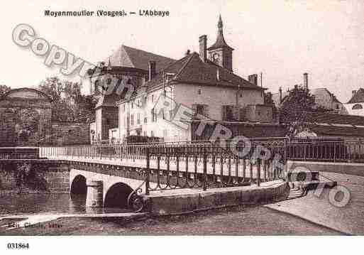 Ville de MOYENMOUTIER, carte postale ancienne