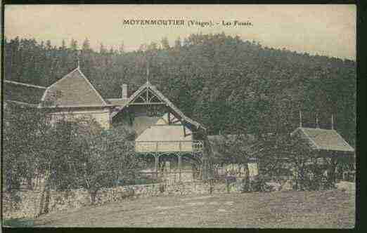 Ville de MOYENMOUTIER, carte postale ancienne