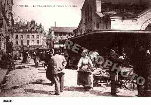 Ville de NANTES, carte postale ancienne