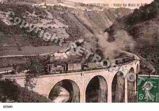 Ville de ORGELET, carte postale ancienne