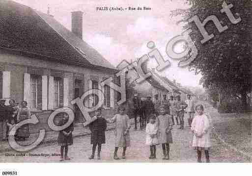 Ville de PALIS, carte postale ancienne