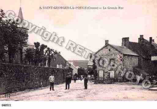 Ville de SAINTGEORGESLAPOUGE, carte postale ancienne