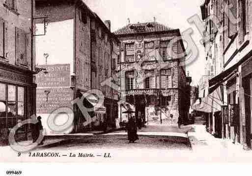 Ville de TARASCON, carte postale ancienne