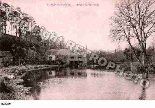 Ville de TORCHAMP, carte postale ancienne