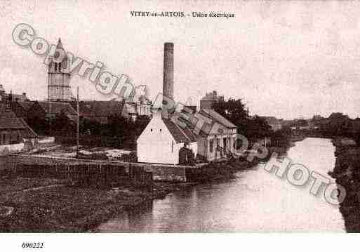 Ville de VITRYENARTOIS, carte postale ancienne