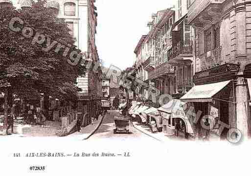 Ville de AIXLESBAINS, carte postale ancienne