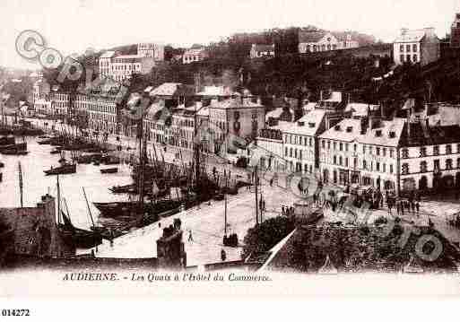 Ville de AUDIERNE, carte postale ancienne