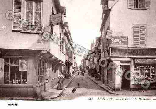 Ville de BEAUVAIS, carte postale ancienne