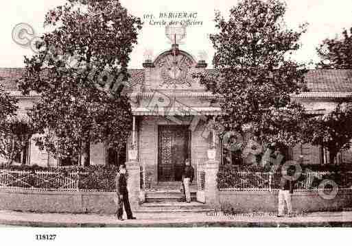 Ville de BERGERAC, carte postale ancienne