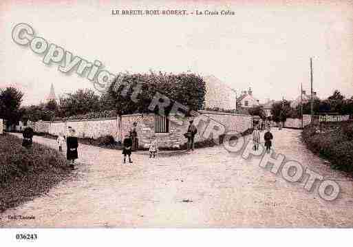 Ville de BREUILBOISROBERT, carte postale ancienne