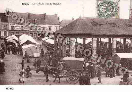 Ville de BROU, carte postale ancienne