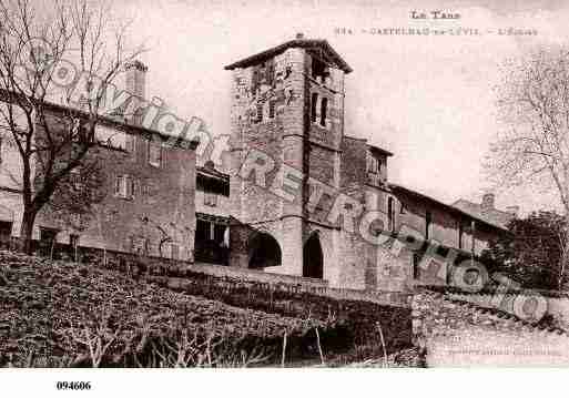 Ville de CASTELNAUDELEVIS, carte postale ancienne