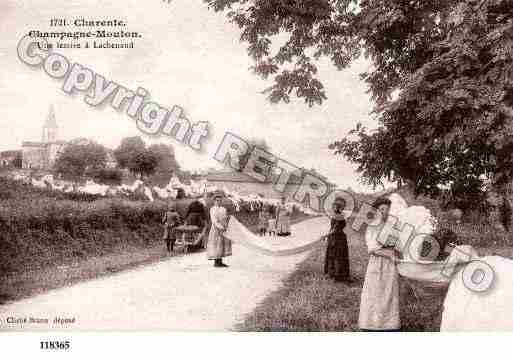 Ville de CHAMPAGNEMOUTON, carte postale ancienne