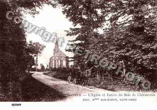 Ville de CLAIRMARAIS, carte postale ancienne