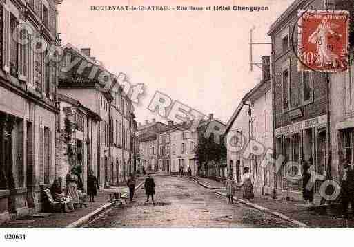 Ville de DOULEVANTLECHATEAU, carte postale ancienne