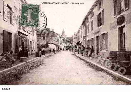 Ville de DOULEVANTLECHATEAU, carte postale ancienne