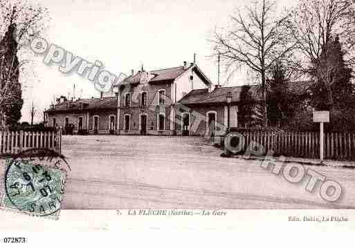 Ville de FLECHE(LA), carte postale ancienne