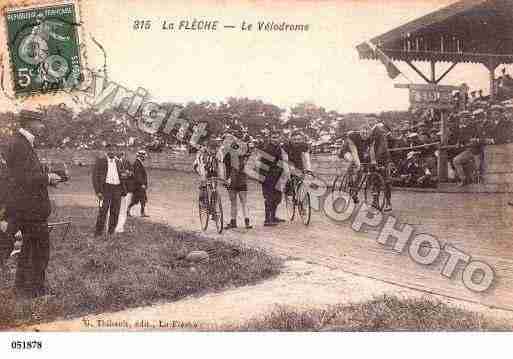 Ville de FLECHE(LA), carte postale ancienne